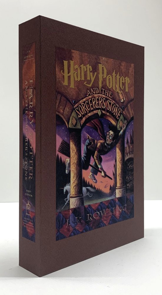 CUSTOM SLIPCASE for J. K. Rowling - Harry Potter and the Sorcerer's Stone - US 1st / 1st