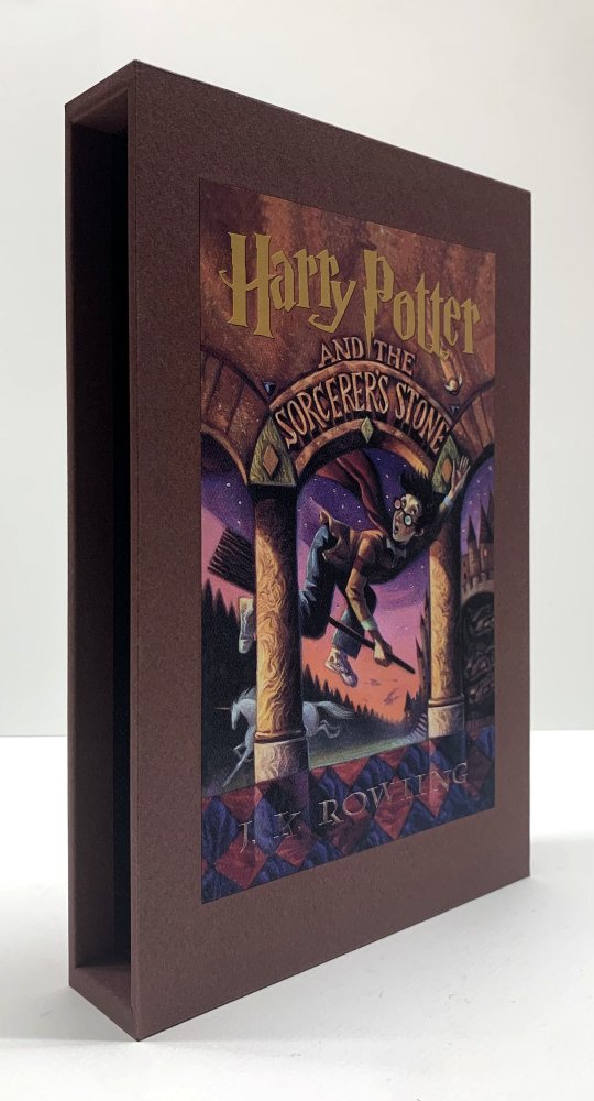 CUSTOM SLIPCASE for J. K. Rowling - Harry Potter and the Sorcerer's Stone - US 1st / 1st