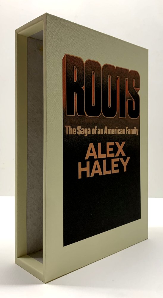 CUSTOM SLIPCASE for Alex Haley - ROOTS - 1st Edition / 1st Printing