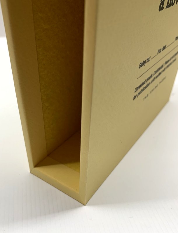 CUSTOM SLIPCASE for Saul Bellow - Humboldt's Gift - Galley Proof