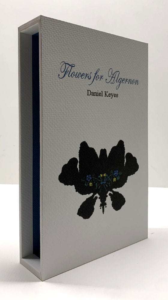 CUSTOM SLIPCASE for Daniel Keyes - FLOWERS FOR ALGERNON - 1st Edition / 1st Printing