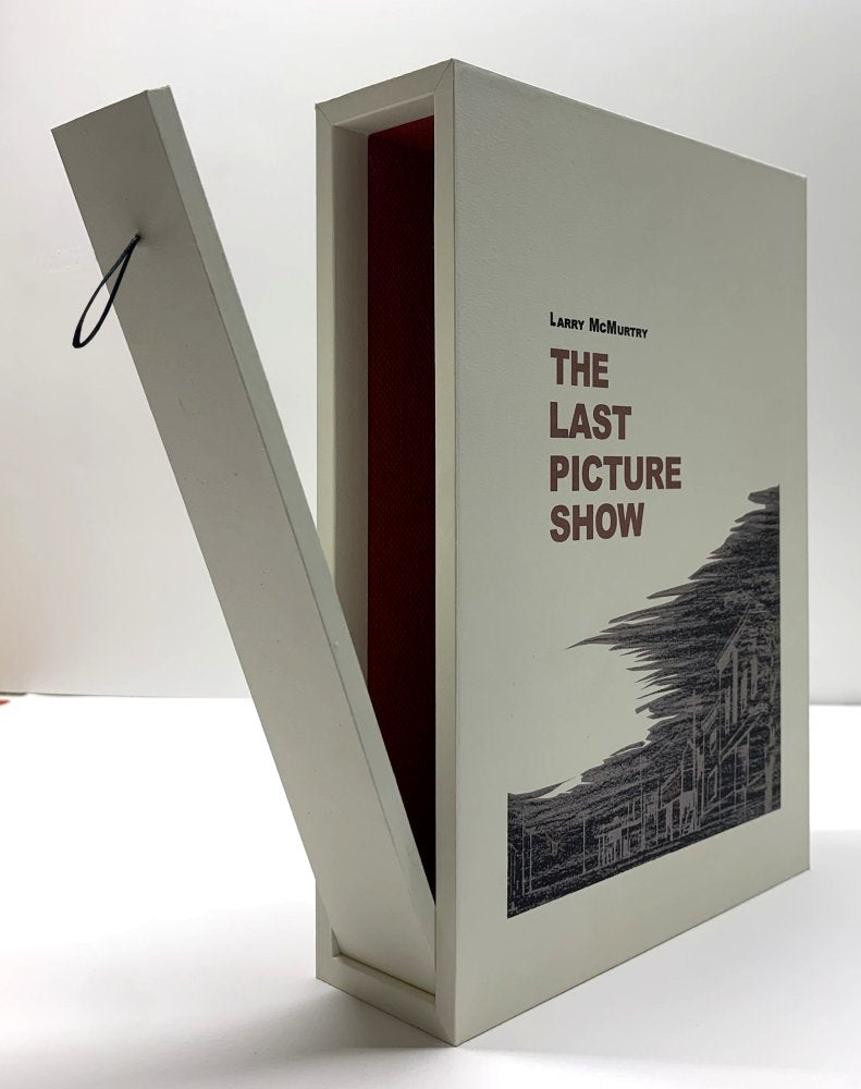 CUSTOM SLIPCASE for Larry McMurtry - The Last Picture Show - 1st Edition / 1st Printing (Rear Panel)