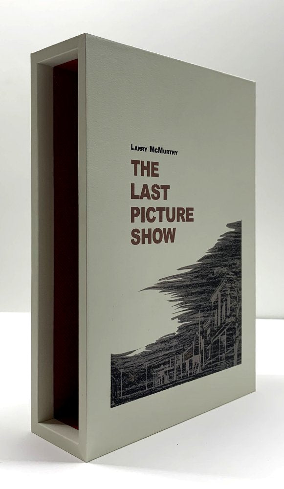 CUSTOM SLIPCASE for Larry McMurtry - The Last Picture Show - 1st Edition / 1st Printing (Rear Panel)