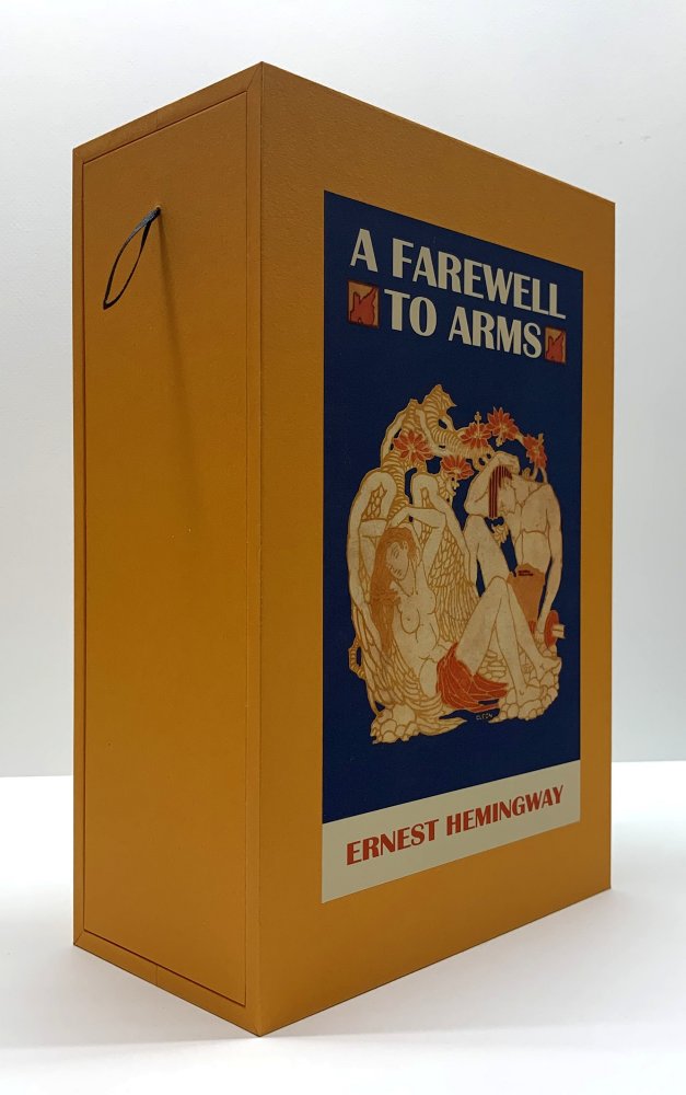 CUSTOM SLIPCASE for - Hemingway - A Farewell To Arms - Scribners Magazine True First Issue Rear Panel