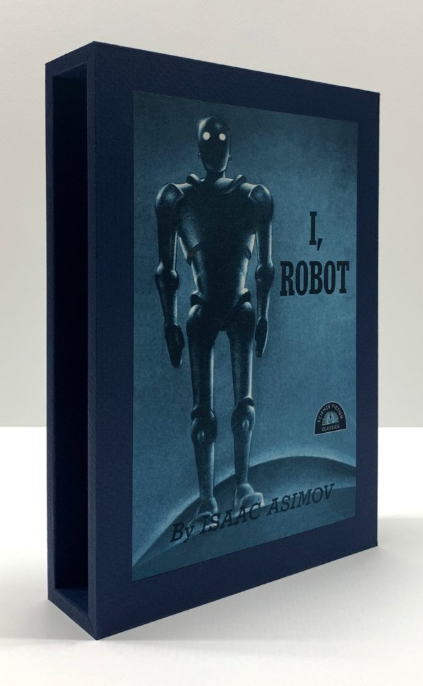 CUSTOM SLIPCASE for Isaac Asimov - I, Robot - Grosset & Dunlap Edition