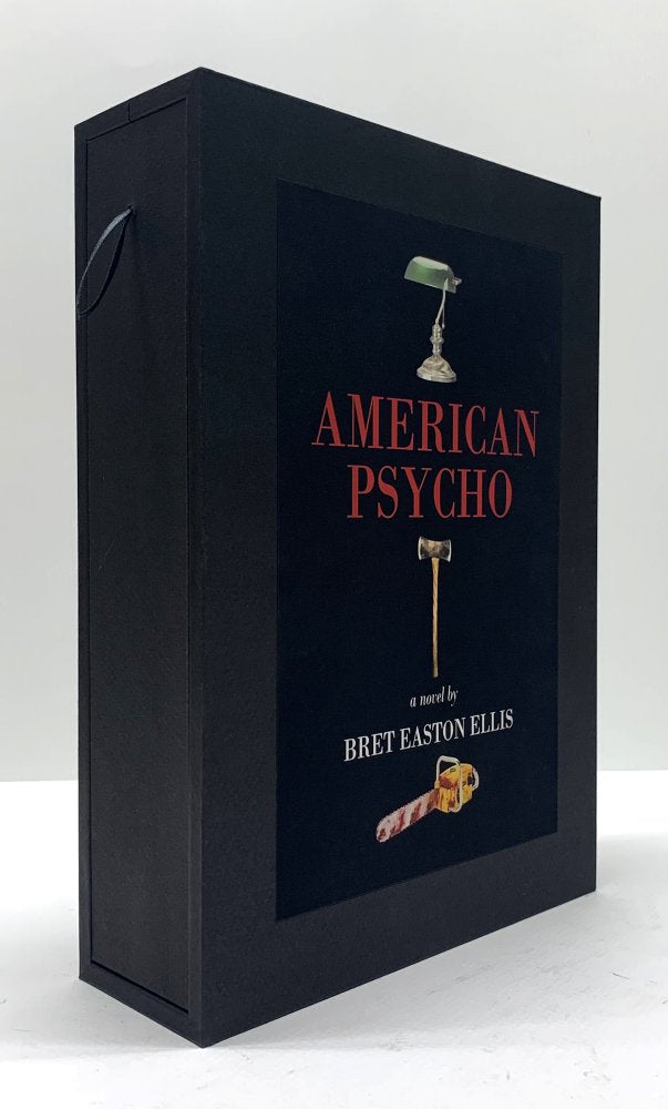 CUSTOM SLIPCASE for Bret Easton Ellis - AMERICAN PSYCHO - R/ Panel Centipede Press Edition