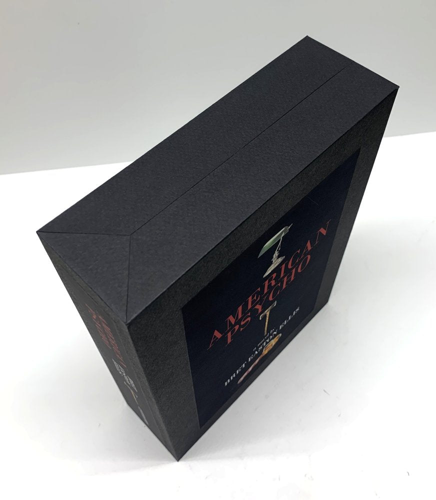 CUSTOM SLIPCASE for Bret Easton Ellis - AMERICAN PSYCHO - R/ Panel Centipede Press Edition