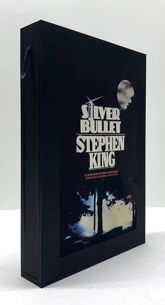 CUSTOM SLIPCASE for - Stephen King - SILVER BULLET - Rear Panel - 1st / 1st Softcover