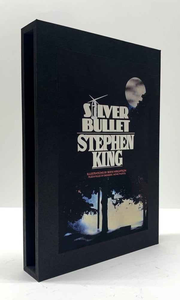 CUSTOM SLIPCASE for - Stephen King - SILVER BULLET - Rear Panel - 1st / 1st Softcover