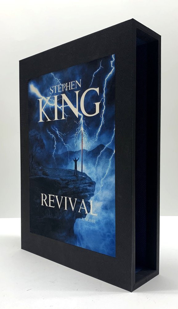 CUSTOM SLIPCASE for - Stephen King - REVIVAL - 1st / 1st -  Rear Panel - Polish Artwork