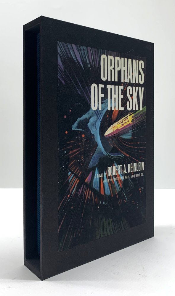 CUSTOM SLIPCASE for - Robert A. Heinlein - ORPHANS OF THE SKY - 1st Edition / 1st Printing