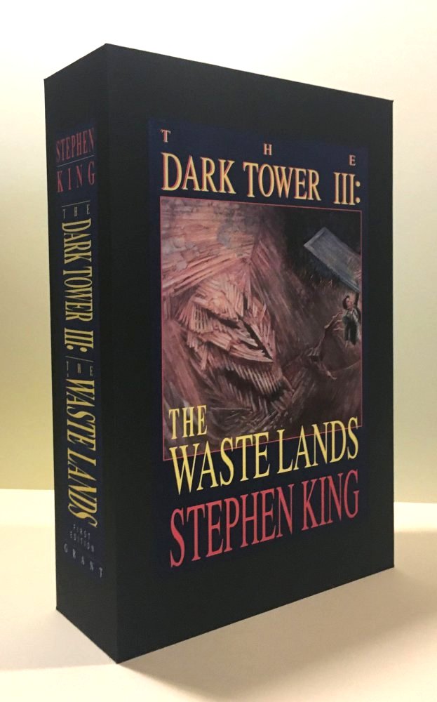 CUSTOM SLIPCASE for - Stephen King - Dark Tower III The Wastelands - 1st Edition / 1st Printing