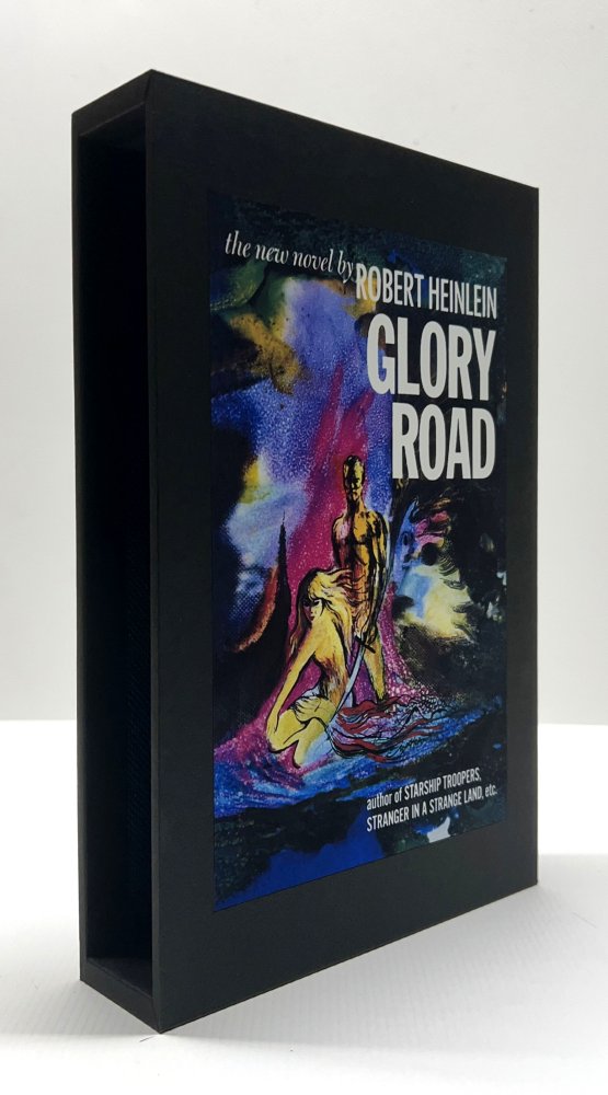 CUSTOM SLIPCASE for Robert A. Heinlein - THE GLORY ROAD - 1st Edition / 1st Printing