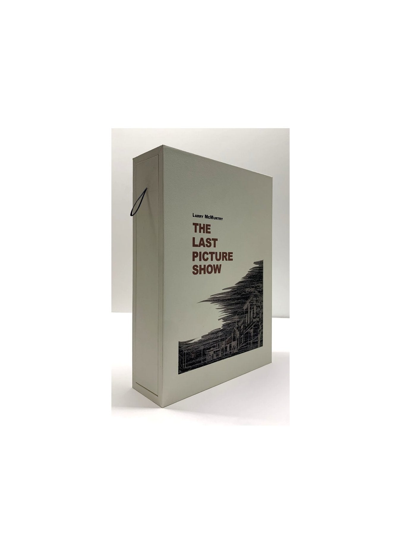 CUSTOM SLIPCASE for Larry McMurtry - The Last Picture Show - 1st Edition / 1st Printing (Rear Panel)