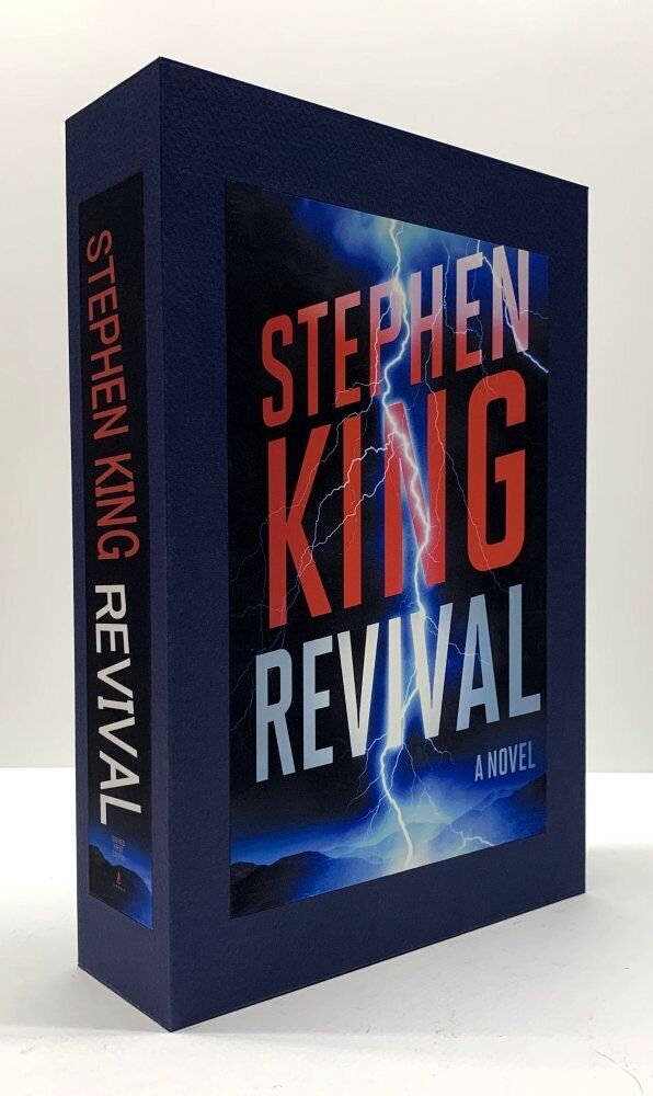 CUSTOM SLIPCASE for - Stephen King - REVIVAL - 1st / 1st - Rear Panel