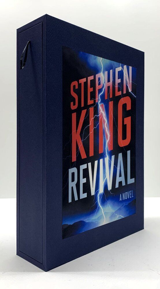 CUSTOM SLIPCASE for - Stephen King - REVIVAL - 1st / 1st - Rear Panel