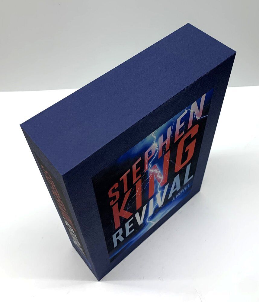 CUSTOM SLIPCASE for - Stephen King - REVIVAL - 1st / 1st - Rear Panel