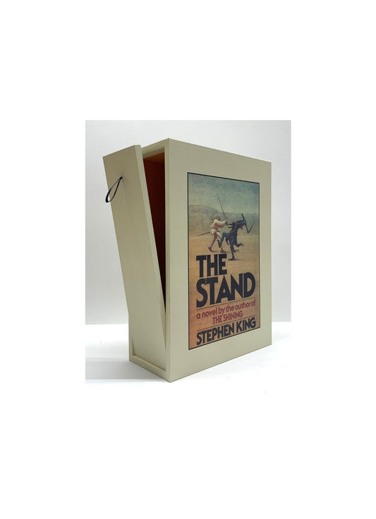 CUSTOM SLIPCASE for Stephen King - The Stand - 1st Edition / 1st Printing REAR PANEL