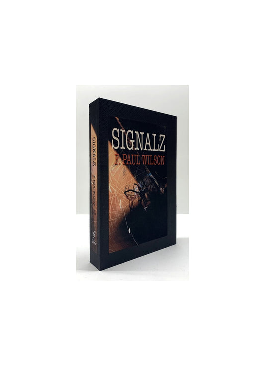 CUSTOM SLIPCASE for F. Paul Wilson - Signalz - 1st Edition / 1st Printing