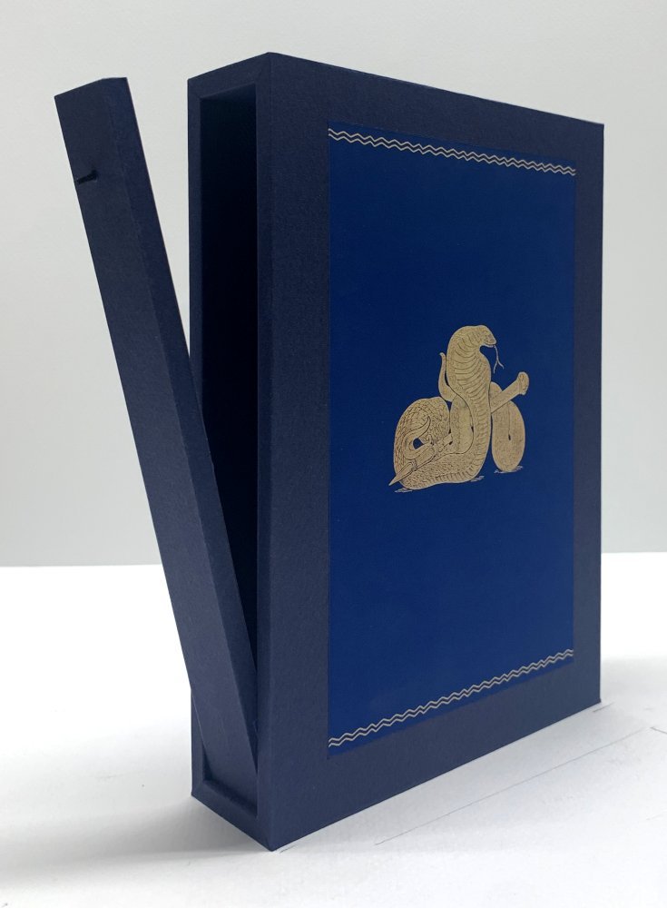 CUSTOM SLIPCASE for Rudyard Kipling - The Second Jungle Book - 1st / 1st MacMillan - Rear Panel