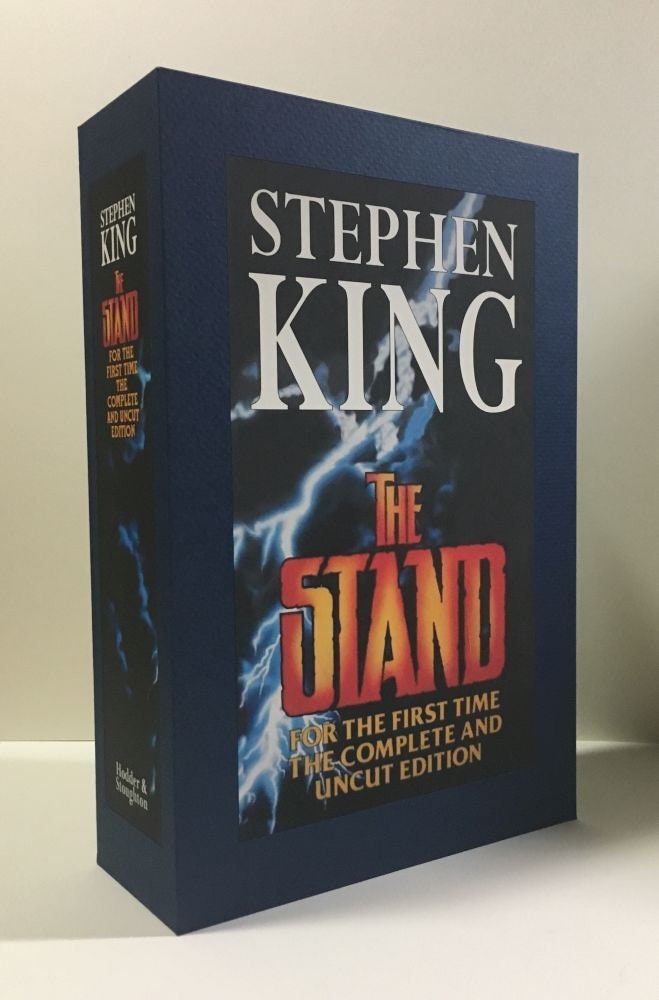 CUSTOM SLIPCASE for Stephen King - The Stand Complete And Uncut - UK 1st Edition / 1st Printing