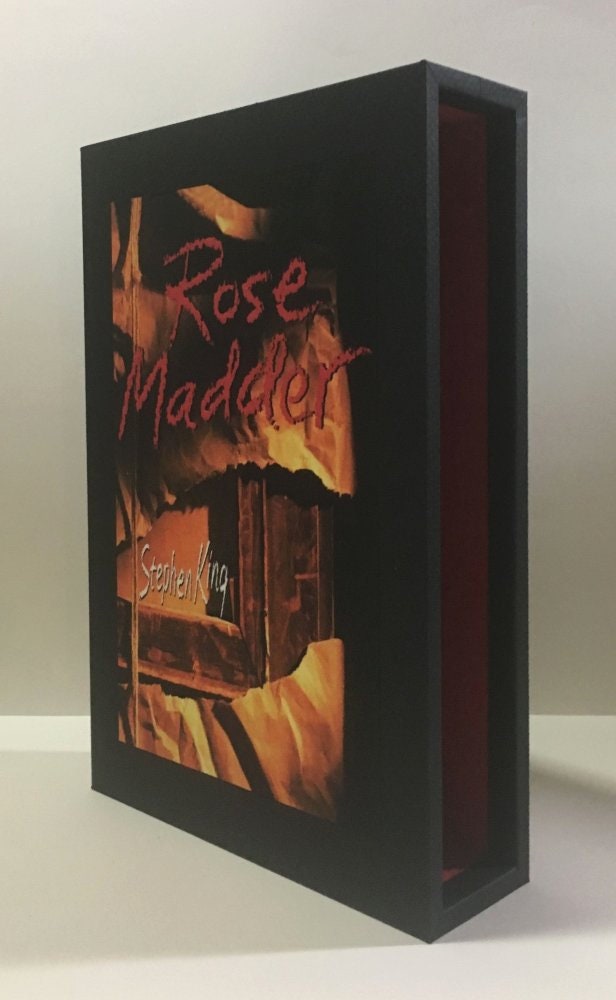 CUSTOM SLIPCASE for Stephen King - Rose Madder - 1st Edition / 1st Printing