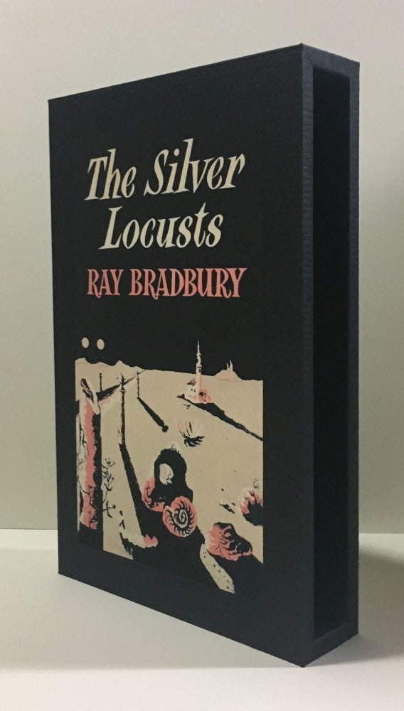 CUSTOM SLIPCASE for Ray Bradbury - The Silver Locusts - UK 1st Edition / 1st Printing