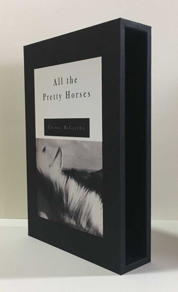 CUSTOM SLIPCASE for Cormac McCarthy - All The Pretty Horses - 1st Edition / 1st Printing