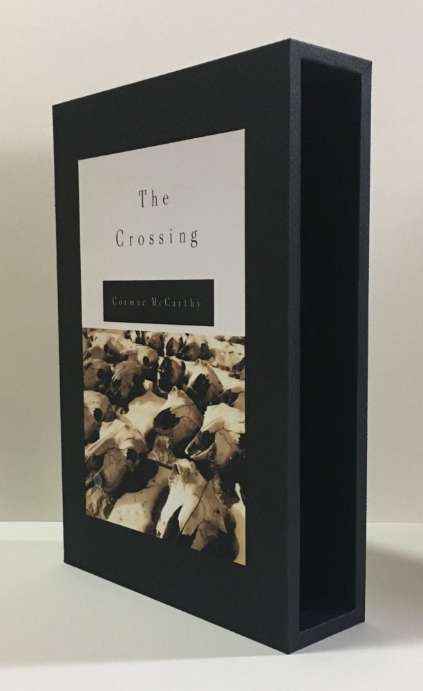 CUSTOM SLIPCASE for Cormac McCarthy - The Crossing - 1st Edition / 1st Printing