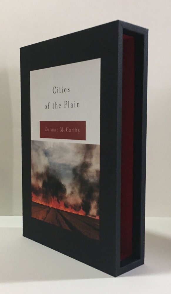 CUSTOM SLIPCASE for Cormac McCarthy - Cities Of The Plain - 1st Edition / 1st Printing