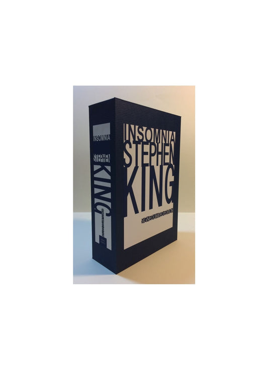 CUSTOM SLIPCASE for Stephen King - Insomnia - UK Signed Limited Edition