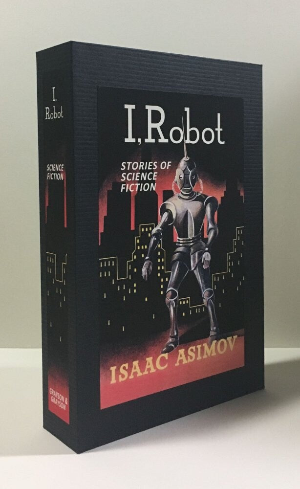 CUSTOM SLIPCASE for Isaac Asimov - I, Robot - UK 1st Edition / 1st Printing