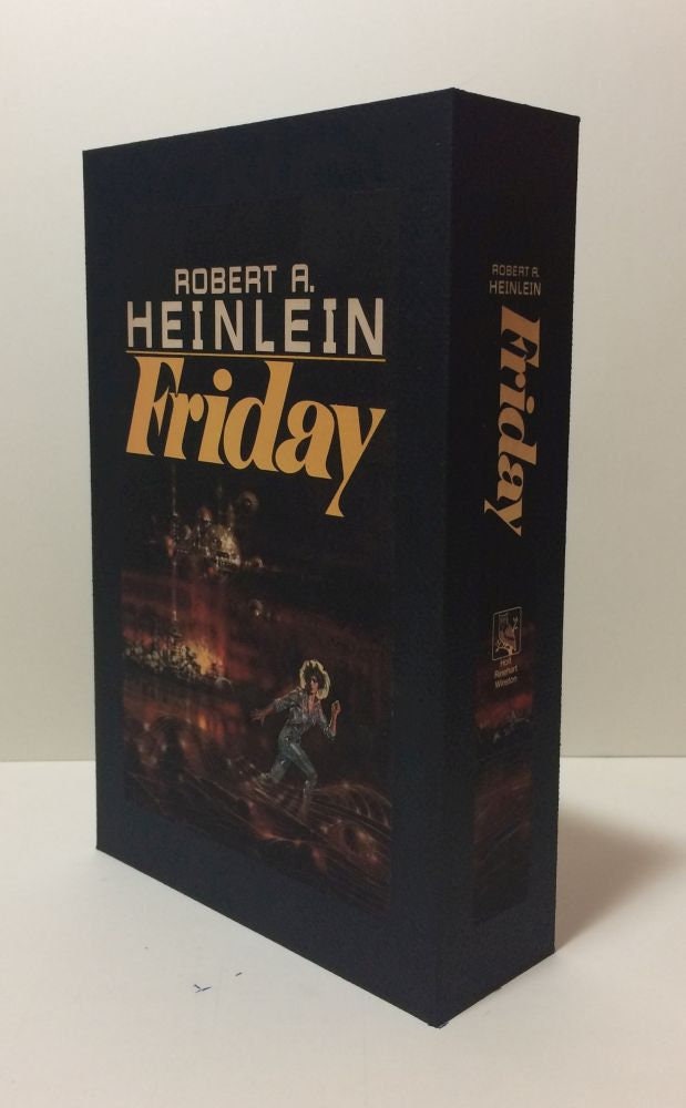 CUSTOM SLIPCASE for Robert A. Heinlein - Friday - 1st Edition / 1st Printing