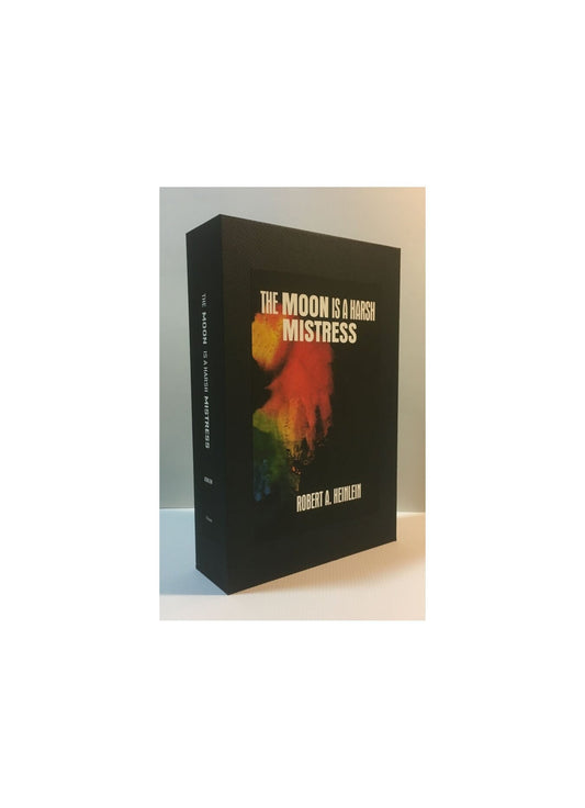 CUSTOM SLIPCASE for Robert A. Heinlein - The Moon Is A Harsh Mistress - 1st Edition / 1st Printing