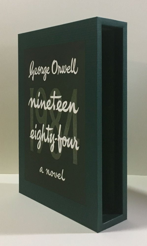 CUSTOM SLIPCASE for George Orwell - Nineteen Eighty Four - UK 1st Edition / 1st Printing