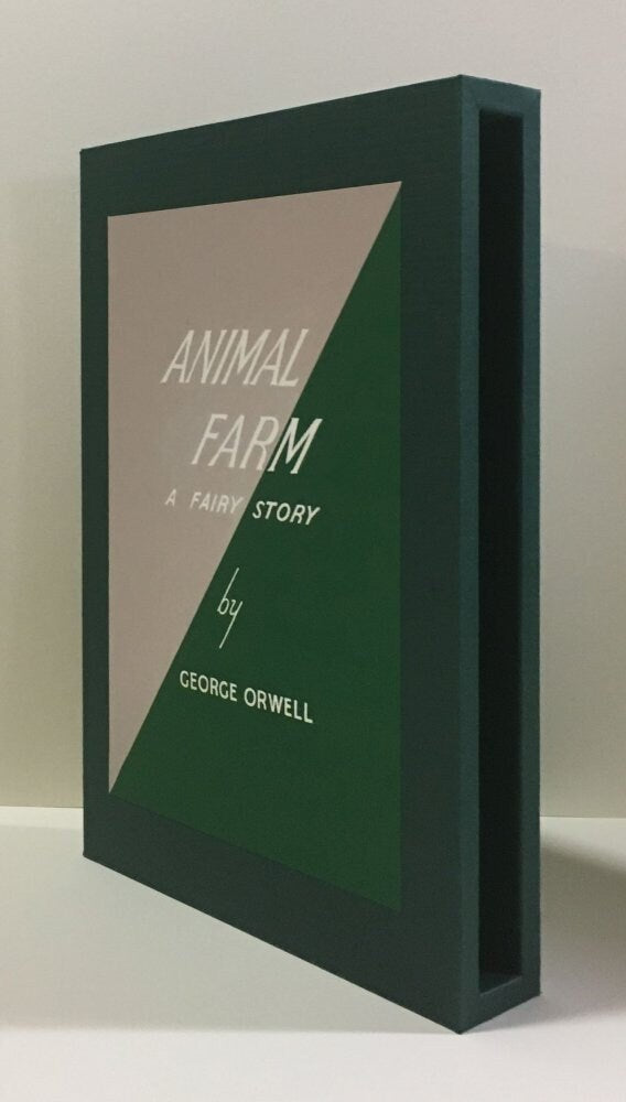 CUSTOM SLIPCASE for George Orwell - Animal Farm - UK 1st Edition / 1st Printing