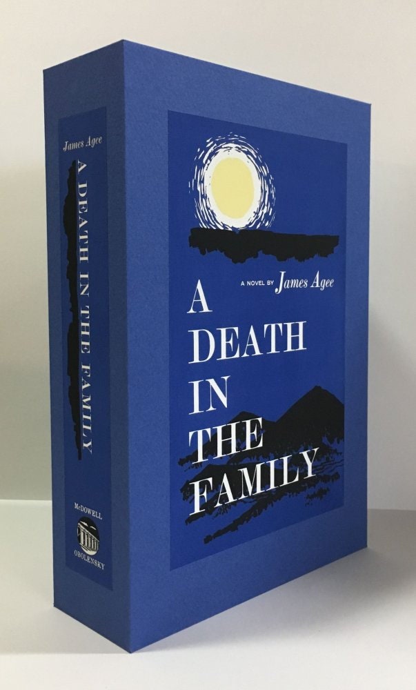 CUSTOM SLIPCASE for James Agee - A Death In The Family - 1st Edition / 1st Printing