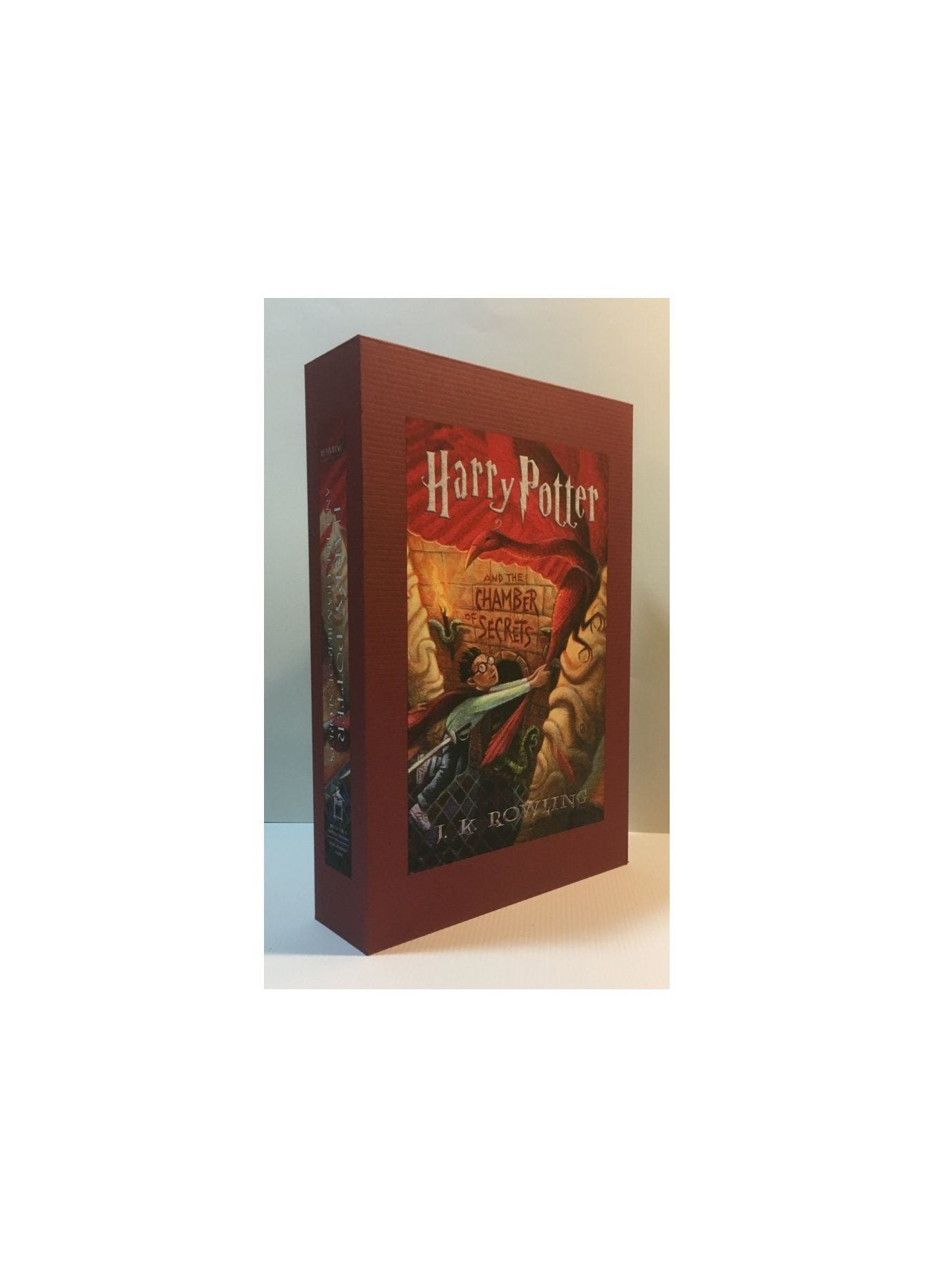 CUSTOM SLIPCASE for J. K. Rowling - Harry Potter and the Chamber of Secrets - US 1st / 1st