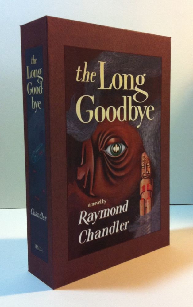 CUSTOM SLIPCASE for Raymond Chandler - The Long Goodbye - 1st Printing / 1st Printing