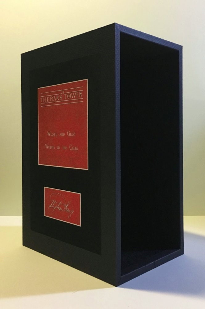 CUSTOM SLIPCASE for Stephen King - The Dark Tower - Slipcase for Grant Dark Tower Books 4 & 5