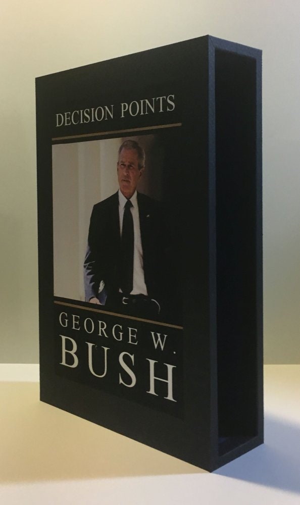 CUSTOM SLIPCASE for George W. Bush - Decision Points - 1st Printing / 1st Printing