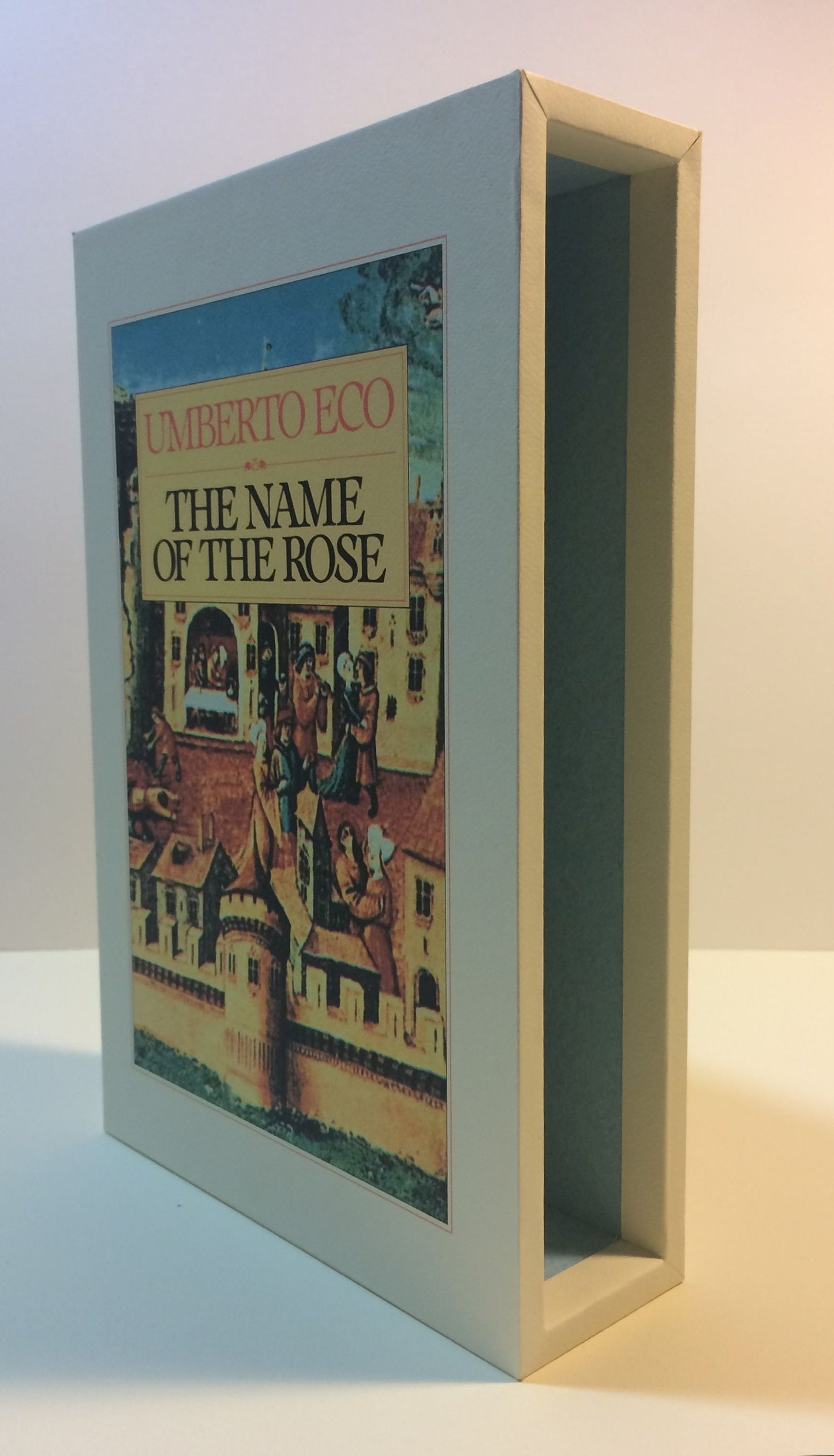 CUSTOM SLIPCASE for Umberto Eco - The Name Of The Rose - 1st Printing / 1st Printing