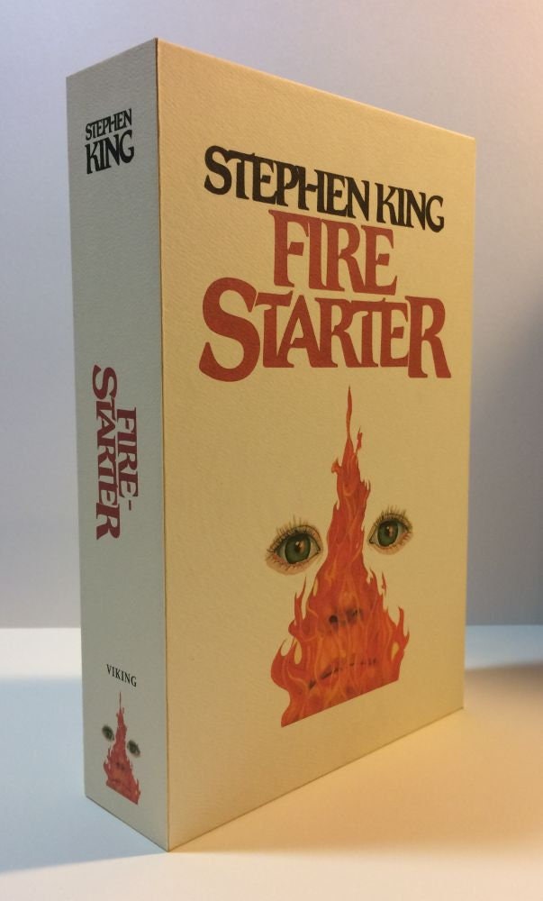 CUSTOM SLIPCASE for Stephen King - Fire Starter - 1st Edition / 1st Printing