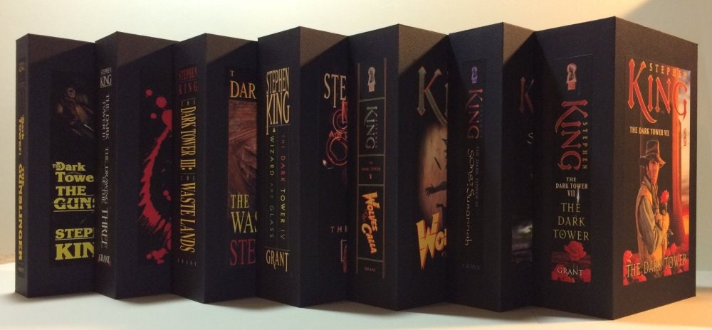 CUSTOM SLIPCASE for Stephen King - Dark Tower Complete 7 Case Set - 1st Edition / 1st Printing