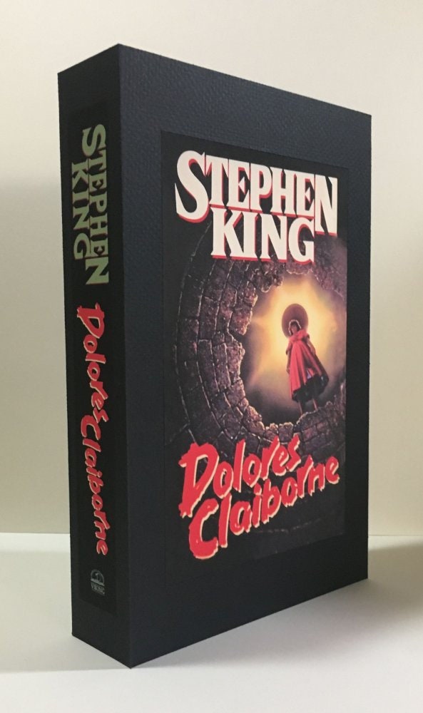 CUSTOM SLIPCASE for Stephen King - Dolores Claiborne - 1st Edition / 1st Printing