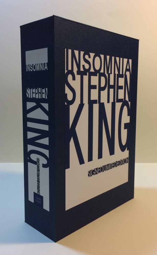 CUSTOM SLIPCASE for Stephen King - Insomnia - UK Signed Limited Edition