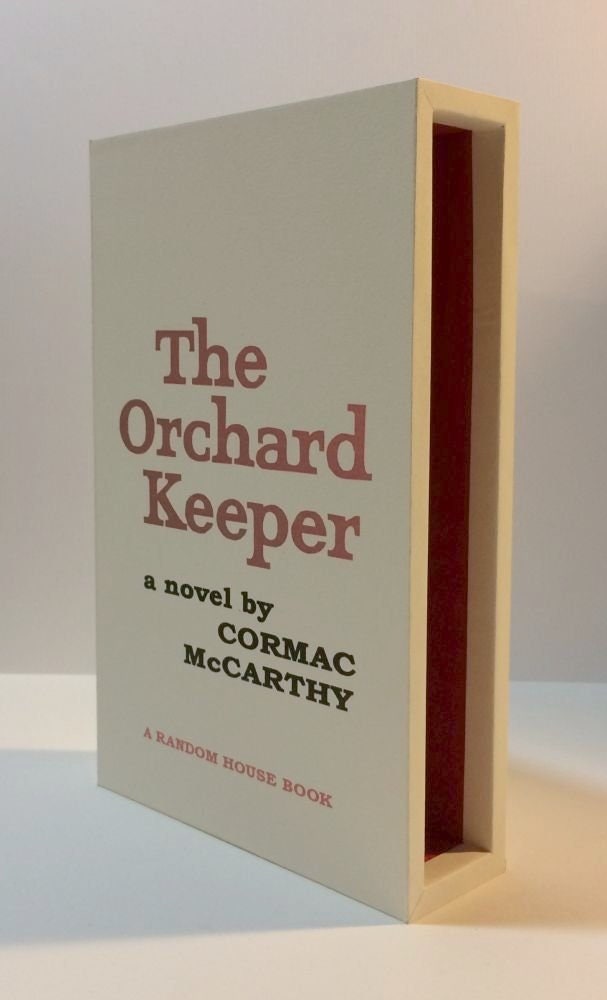 CUSTOM SLIPCASE for Cormac McCarthy - The Orchard Keeper - 1st Edition / 1st Printing