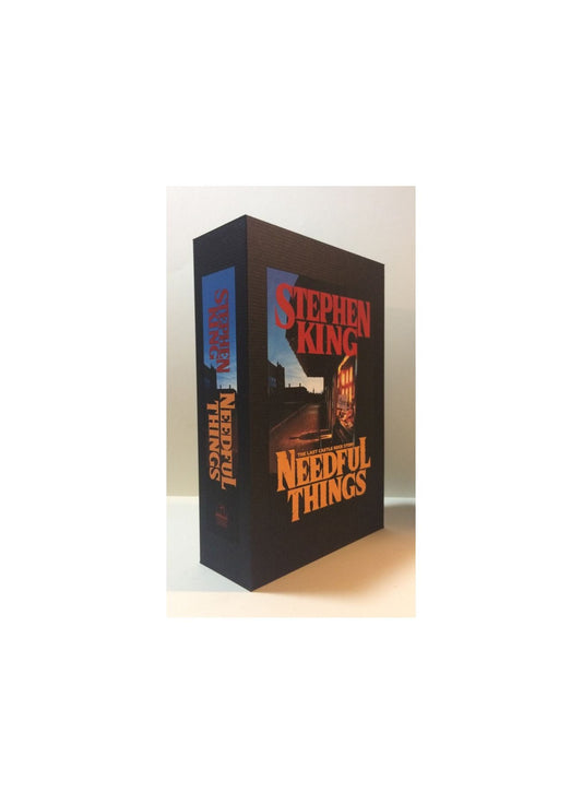 CUSTOM SLIPCASE for Stephen King - Needful Things - 1st Edition / 1st Printing