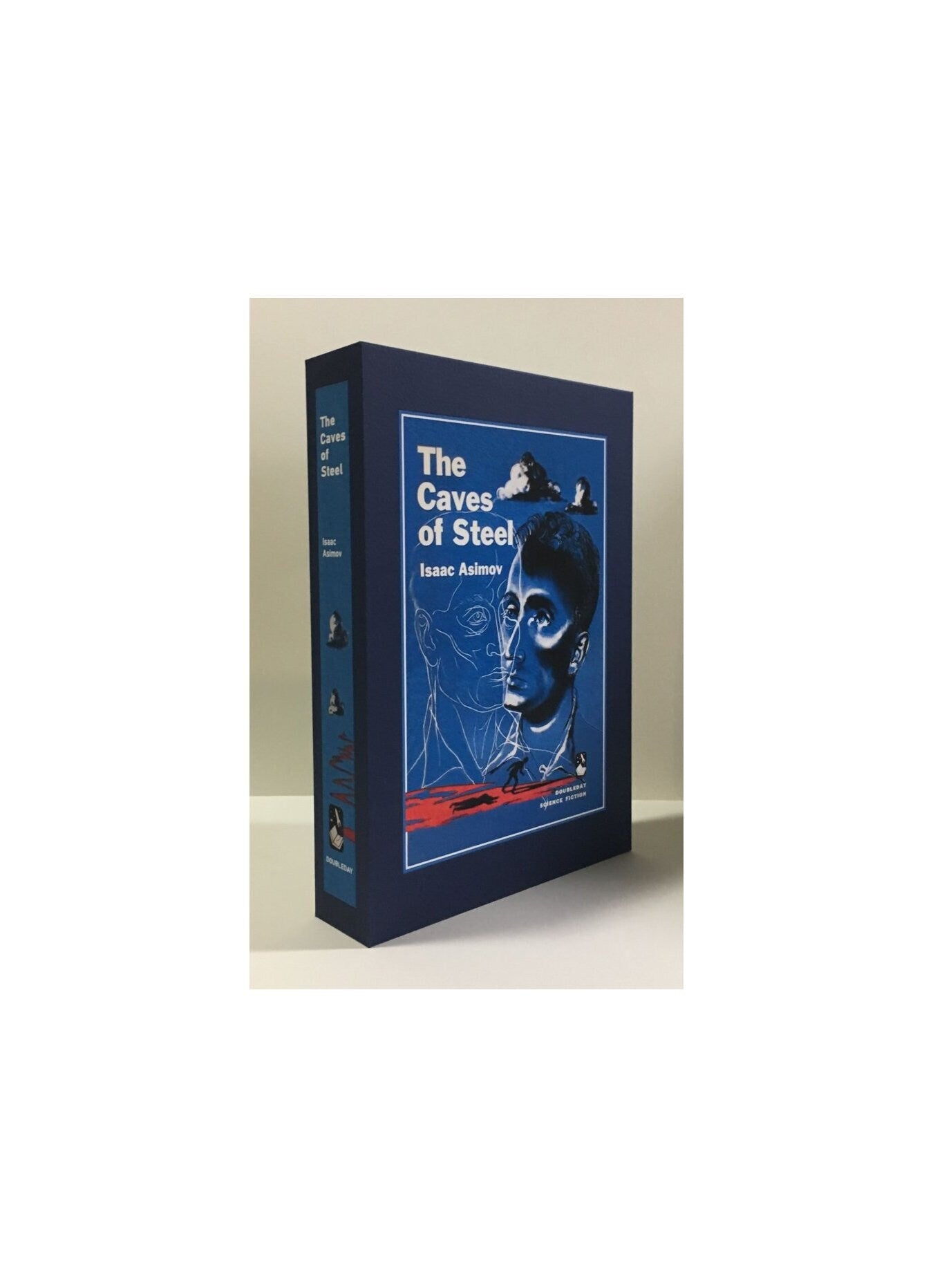 CUSTOM SLIPCASE for Isaac Asimov - The Caves Of Steel - 1st Edition / 1st Printing