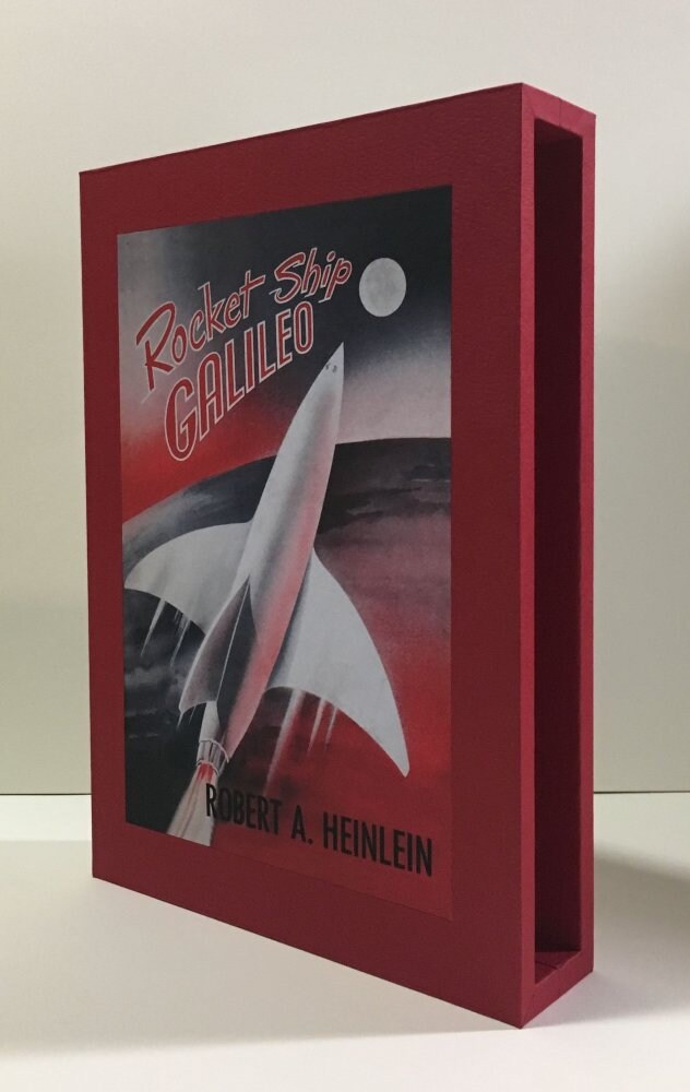 CUSTOM SLIPCASE for Robert A. Heinlein - Rocketship Galileo - 1st Edition / 1st Printing